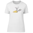 thumbnail image 1 of Rabbit With Big Carrot T-Shirt Women -Image by Shutterstock, Female Large, 1 of 2