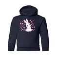 thumbnail image 1 of Rabbit With Bubbles Hoodie Juniors -Image by Shutterstock,  Small, 1 of 4
