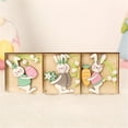 thumbnail image 1 of Rabbit Wood Pendant Rabbit Shape Wooden Pendant Gifts for Easter Rabbits Decor Bunny Pendant Rabbit Hanging Pendant, 1 of 9