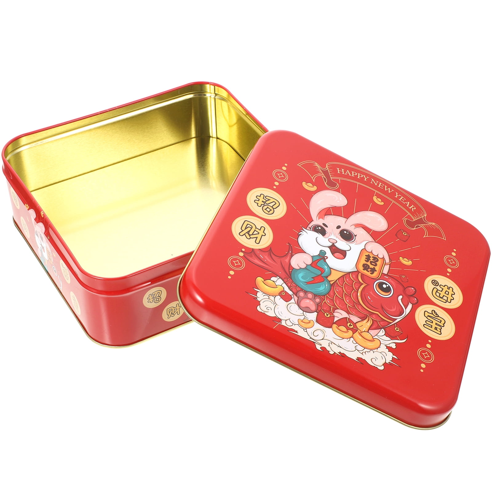 Rabbit Year Storage Box Sweets Container Cookie Jar Containers for Gift ...