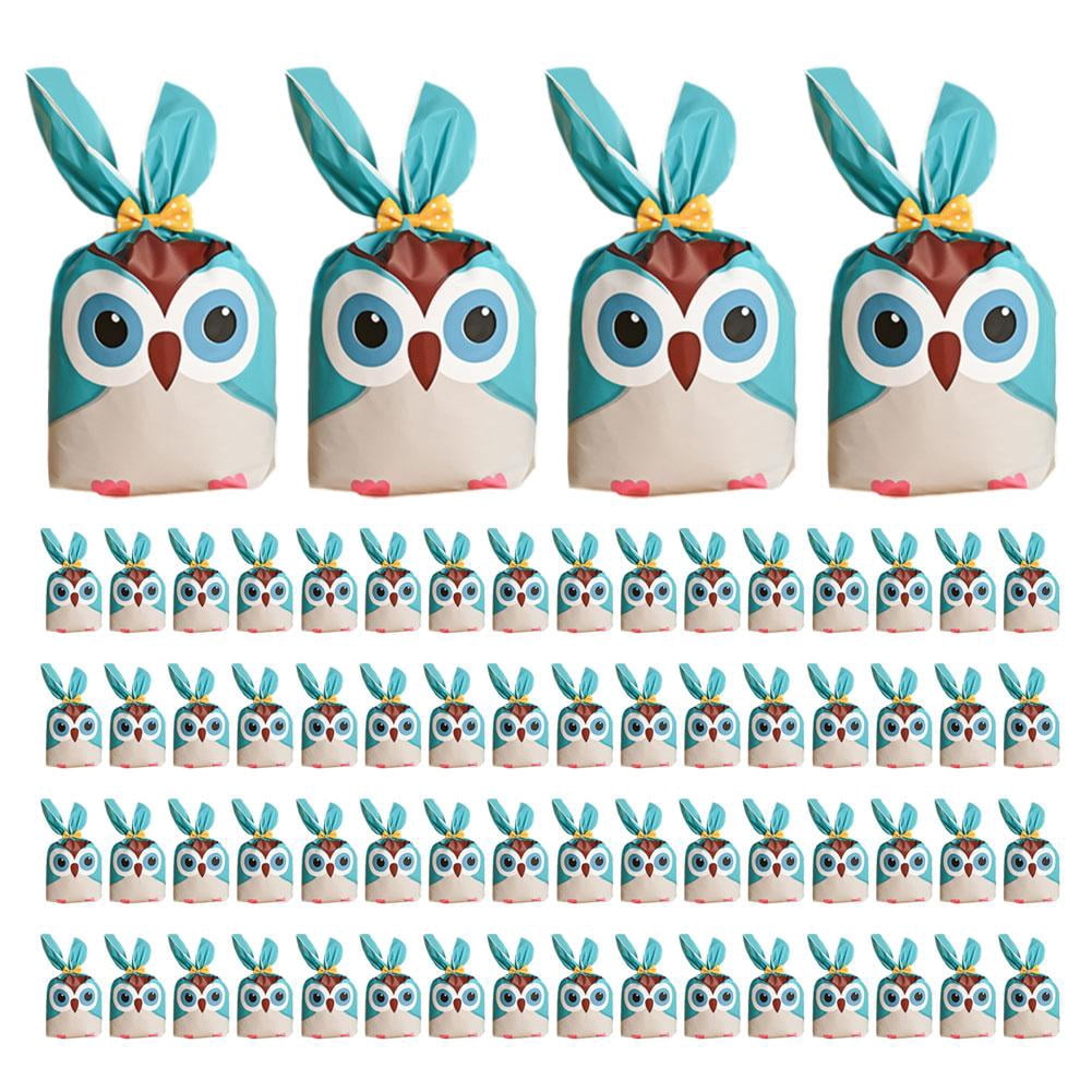 Rabbit ears packaging bag 50pcs 3D rabbit ear plastic packaging bag ...