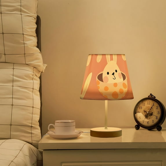 Rabbit in Hole LED Desk Lamp Table Lamp USB Bedside Nightstand Small Lamp for Bedroom Living Room Kids Room