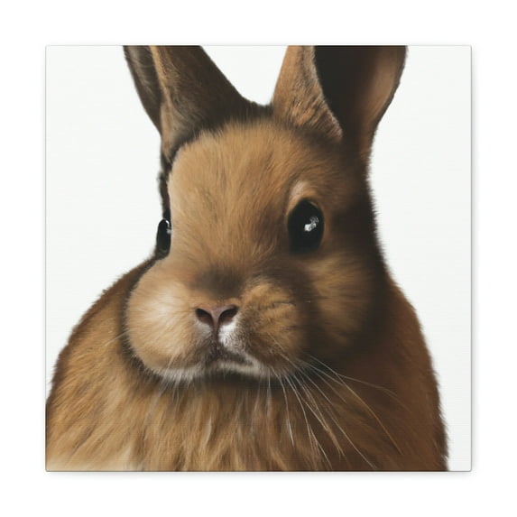 Rabbit in Springtime - Canvas