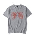 thumbnail image 1 of Rabbitology Lung Tee Unisex Crewneck Short Sleeve T-shirt Casual Streetwear Tops, 1 of 2