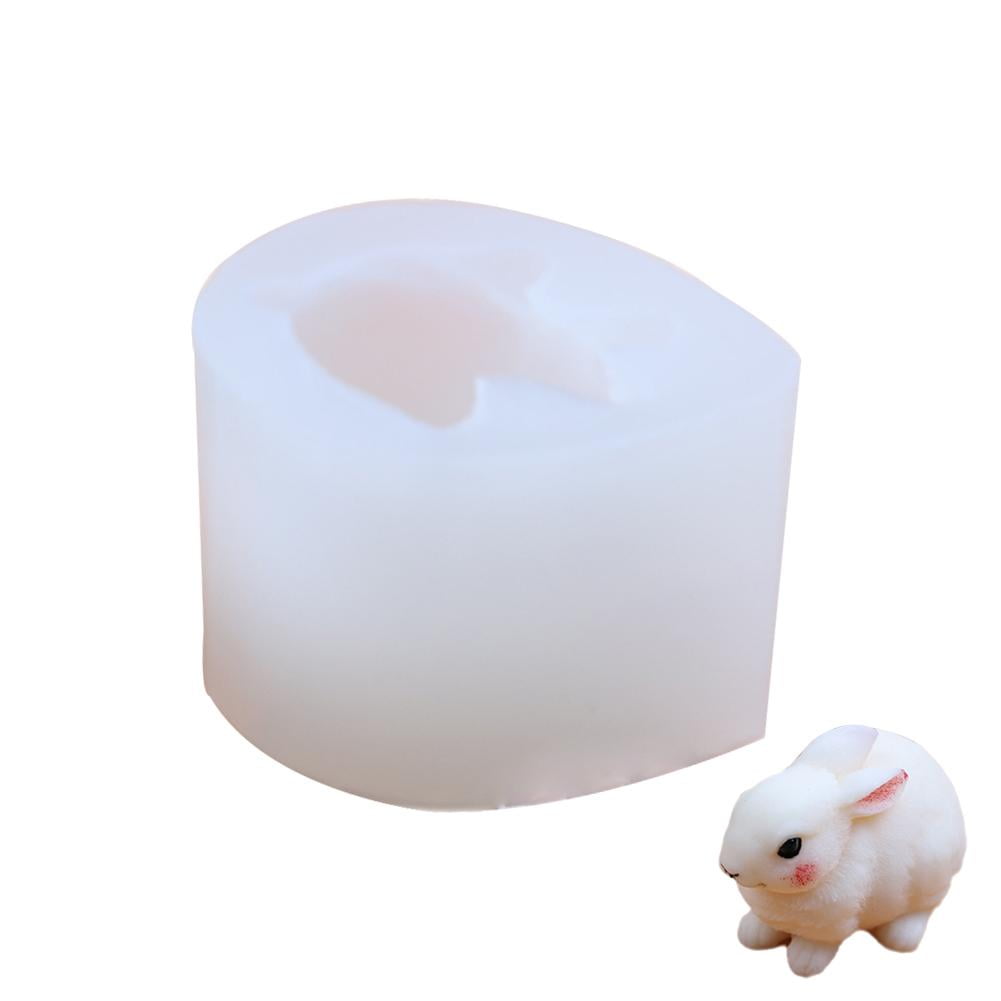 Rabbits Easter Bunny Silicone Mould Chocolate Fondant Jelly Ice Mold