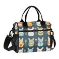 thumbnail image 1 of Rabbits Leaves Cooler Bag Lunch Bag Soft Cooler Cooling Tote Insulated Lunch Box for Adult Men Women, 1 of 6