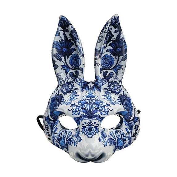 Rabbits Mask Mask Halloween Makeup Stage Decoration Halloween Cool Style Party Halloween Decoration Mask