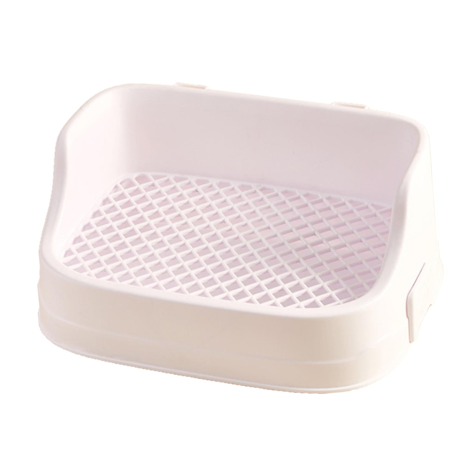 Rabbits Potty Trainer Tray Bedding Box Cage Toilet Pet Pan Pets Toilets