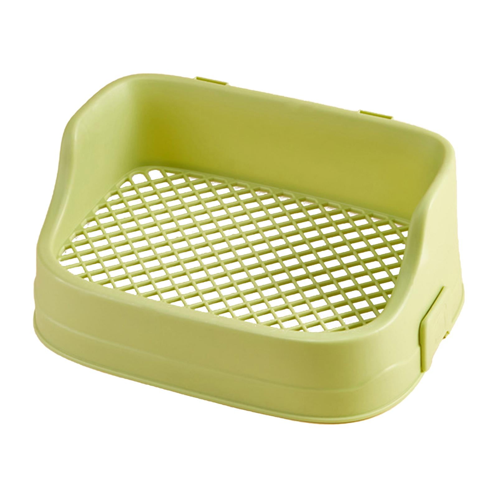 Rabbits Potty Trainer Tray Corner Litter Cage Toilet Cage Accessories