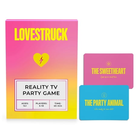 Rabble Lovestruck - Reality TV Party Board Game | 5-10 Players, for Groups, Adult Game Night, No TV Knowledge Needed, Social Deduction