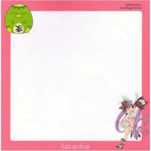 Rabi-en-Rose Anime Broccoli Japan Stationary Notepad