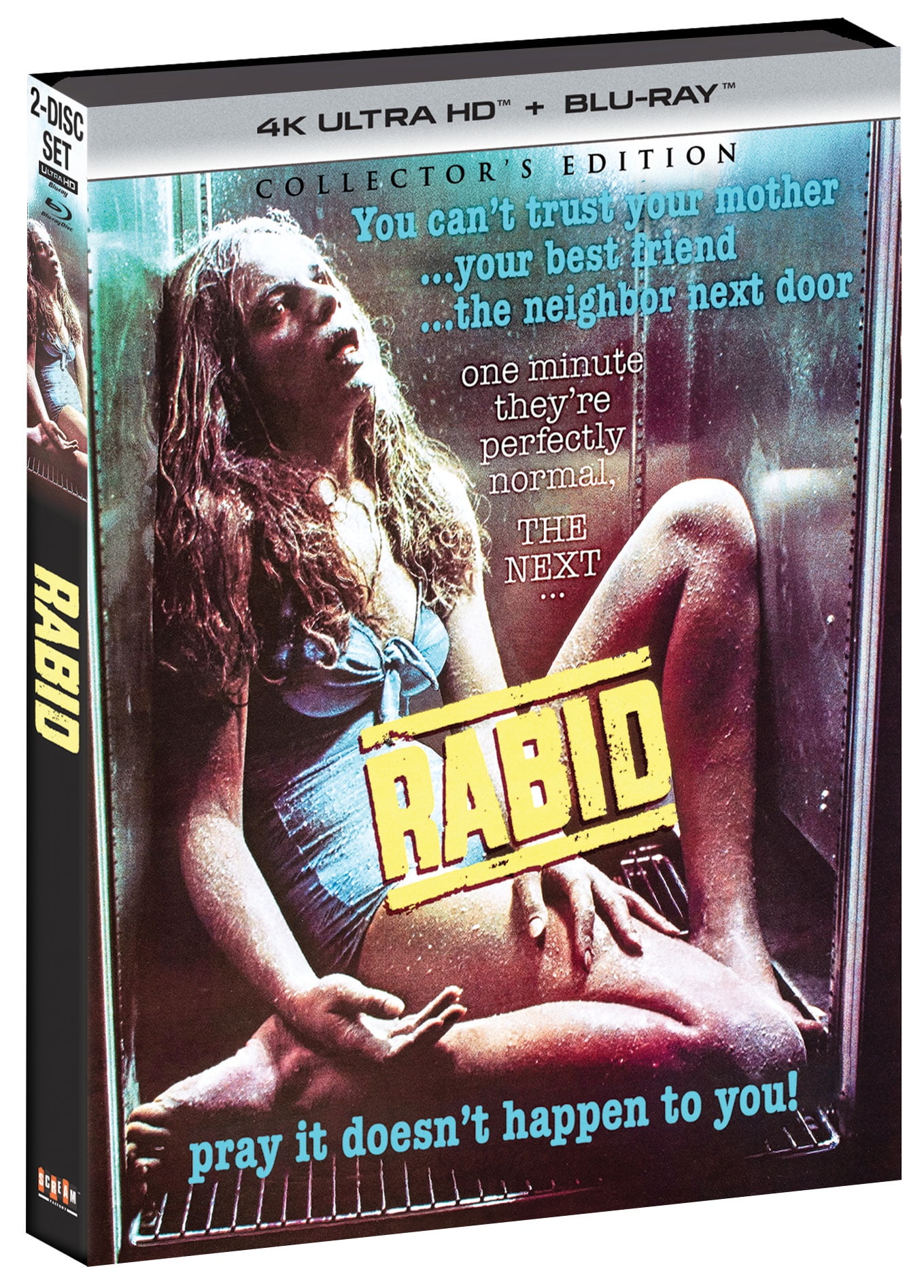 Rabid (1977) (Collector's Edition) (4K Ultra HD + Blu-ray) Shout Factory, Horror