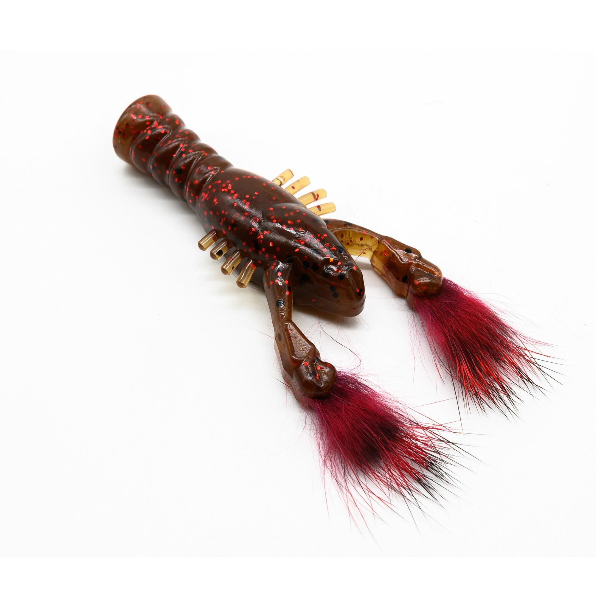 Rabid Baits RC3-024 Rabid Craw 3 Crayfish Monster Red.
