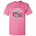 thumbnail image 1 of Rabies Awareness Fun Run - Funny TV Comedy Running T Shirt - Large - Azalea, 1 of 6