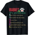 thumbnail image 1 of Rabies it's Preventable World Rabies Day Awareness T-Shirt, 1 of 4