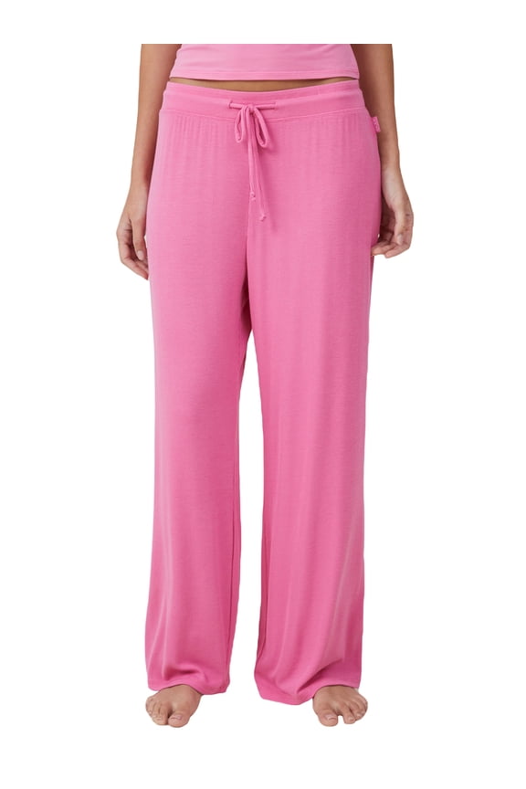 Women Lounge Pants Solid Color Drawstring Elastic Waist Wide-Leg Pants Loose Trousers Spring Summer Casual Sweatpants Bottoms