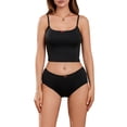 thumbnail image 1 of Raccmtaty Women's 2 Piece Lounge Set Sleeveless Cami Tops Solid Color Shorts Sleepwear Sets, 1 of 9