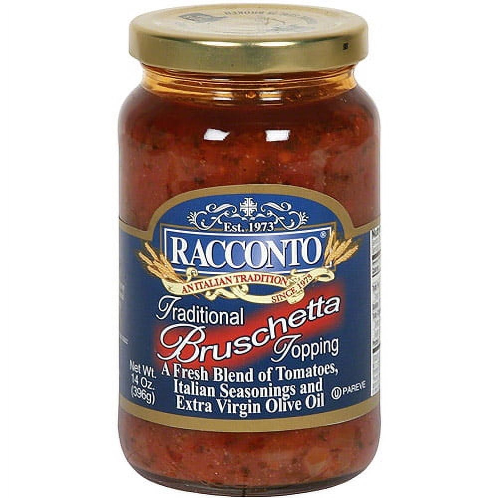Racconto Traditional Bruschetta, 14 oz (Pack of 6)