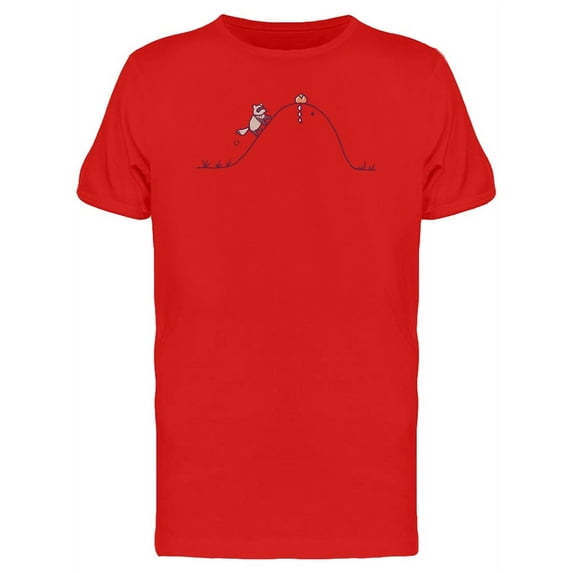 Raccoon And Monster Trap Tee Men's -Image by Shutterstock