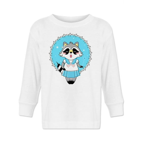 Raccoon And The Stars Long Sleeve Toddler -Image by Shutterstock,  4 Toddler