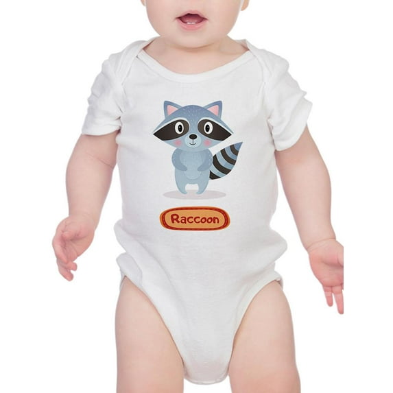 Raccoon Bodysuit Infant -Image by Shutterstock, 6 Months
