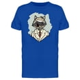 thumbnail image 1 of Raccoon Businessman Cartoon Tee Men's -Image by Shutterstock, 1 of 2