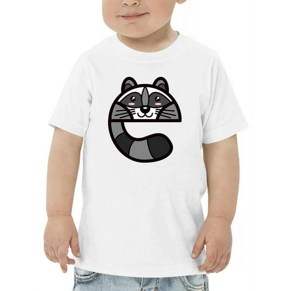 Raccoon C T-Shirt Toddler -Image by Shutterstock,  3 Toddler