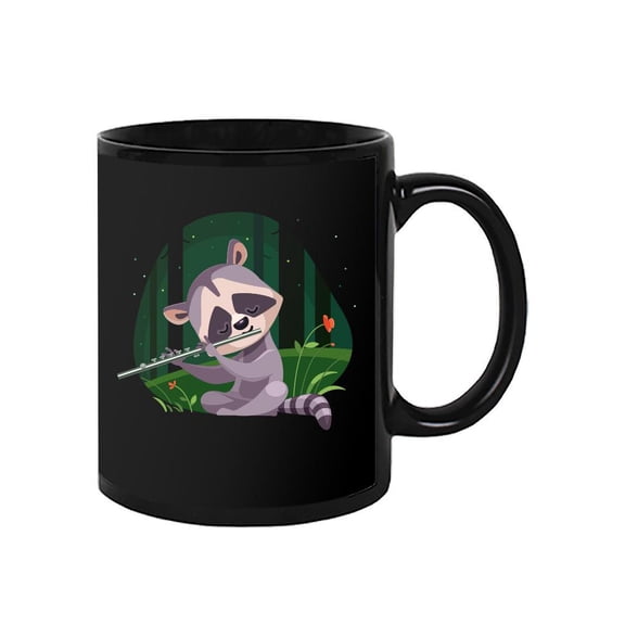 Raccoon Flute Mug - Image by Shutterstock,