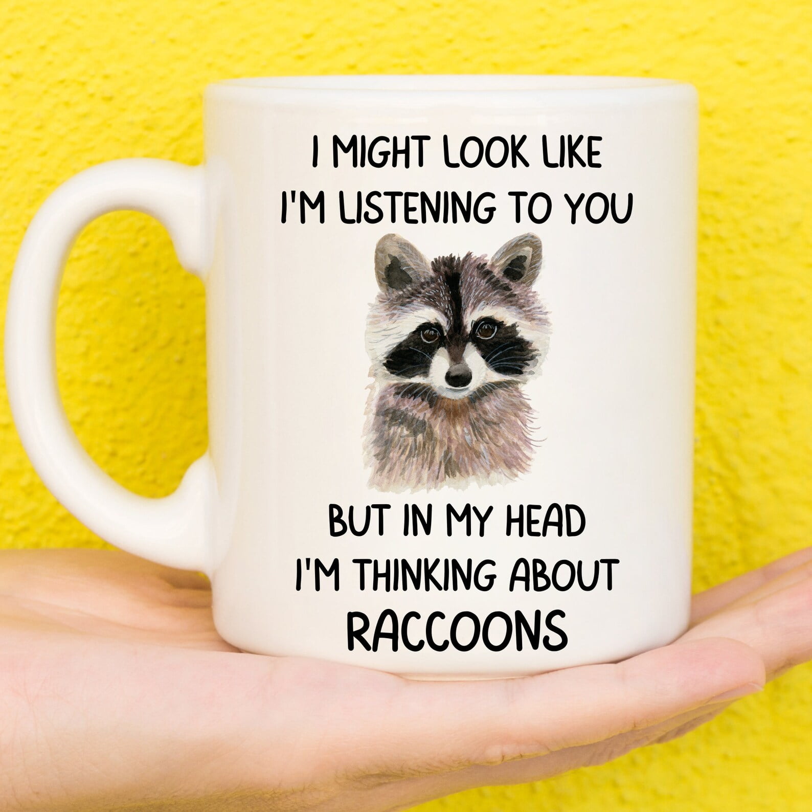 Raccoon Gifts, Raccoon Mug, Gifts For Raccoon Lovers, Funny Raccoon