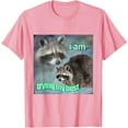 thumbnail image 1 of Raccoon I Am Trying My Best Sad Unisex T-Shirt for Men Women Kids Toddler,Light Pink Color,Size 4T, 1 of 5