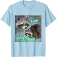 thumbnail image 1 of Raccoon I Am Trying My Best Sad Unisex T-Shirt for Men Women Kids Toddler, 1 of 5