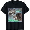 thumbnail image 1 of Raccoon I Am Trying My Best Sad Unisex T-Shirt for Men Women Kids Toddler, 1 of 5