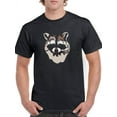 thumbnail image 1 of Raccoon Icon T-Shirt Men -Image by Shutterstock, Male Medium, 1 of 4