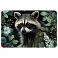 thumbnail image 1 of Raccoon Kitchen Rugs Indoor Rug Door Mats - Polyester, Non-Slip, Machine Washable, 1 of 6