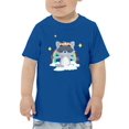 thumbnail image 1 of Raccoon Meditating T-Shirt Toddler -Image by Shutterstock,  3 Toddler, 1 of 4