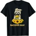 thumbnail image 1 of Raccoon Mom Sunflower Cute Glass For Mother's Day T-Shirt, 1 of 5