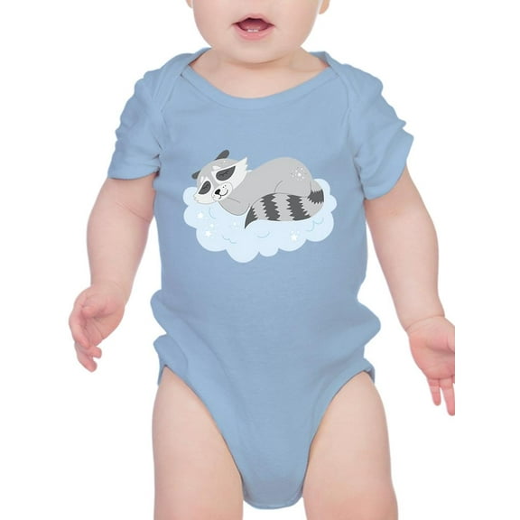 Raccoon On A Cloud Bodysuit Infant -Image by Shutterstock,  18 Months