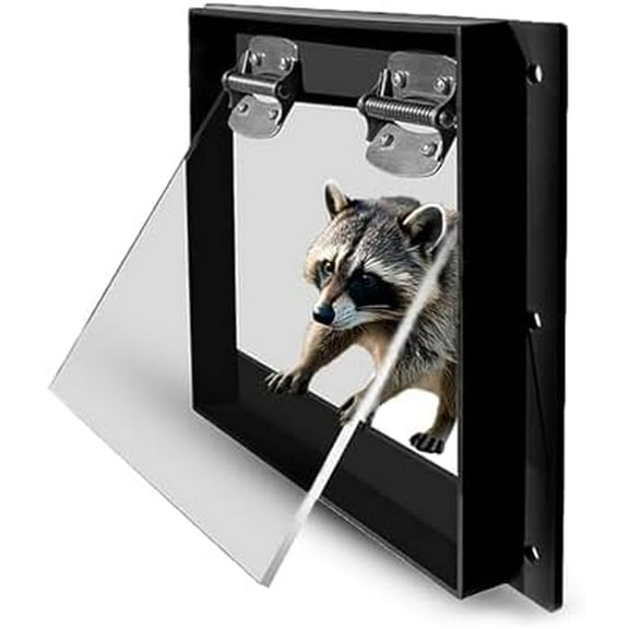 Raccoon One Way Door Excluder Wildlife - Live Trap Alternatives - Get Rid of Raccoons$$Garden &