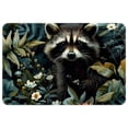 thumbnail image 1 of Raccoon Polyester Non-Slip Machine Washable Indoor Mat Office Mat Kitchen Rugs, 1 of 6