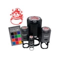 thumbnail image 1 of Raccoon In Pot of Gold Leprechaun Hat Saint Patricks Day Self-Inking Rubber Stamp Ink Stamper for Stamping Crafting Planners - 1/2 Inch Mini - Fuchsia Ink, 1 of 5