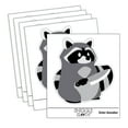 thumbnail image 1 of Raccoon Robber with Kitchen Knife Car Window Bumper Water Bottle Phone Tablet Laptop Waterproof Vinyl Decal Sticker Set 5-Pack - Gloss Finish - 2.0", 1 of 7