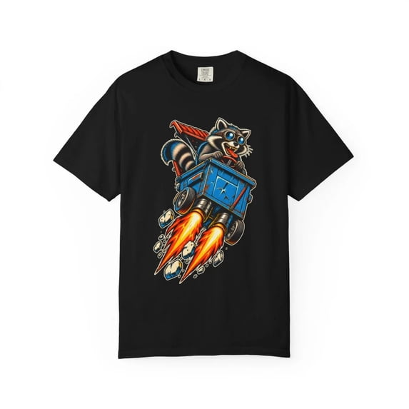 Rocket Raccoon Printable Raccoon Rocket Dumpster Graphic T-Shirt - Walmart.com
