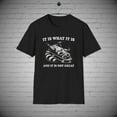 thumbnail image 1 of Raccoon T-Shirt, It is What it is and it's Not Great tee, Funny Raccoon tee, 1 of 1