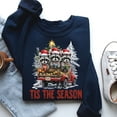 thumbnail image 1 of Raccoon ’Tis The Season Christmas Sweatshirt – Cute Animal Holiday Sweater, Cozy Winter Crewneck, Funny Raccoon Lover Xmas Gift, Festive Woodland Shirt, 1 of 5