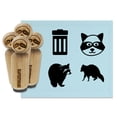 thumbnail image 1 of Raccoon Trash Panda Racoon Rubber Stamp Set for Scrapbooking Crafting Stamping - Small 3/4 Inch, 1 of 7