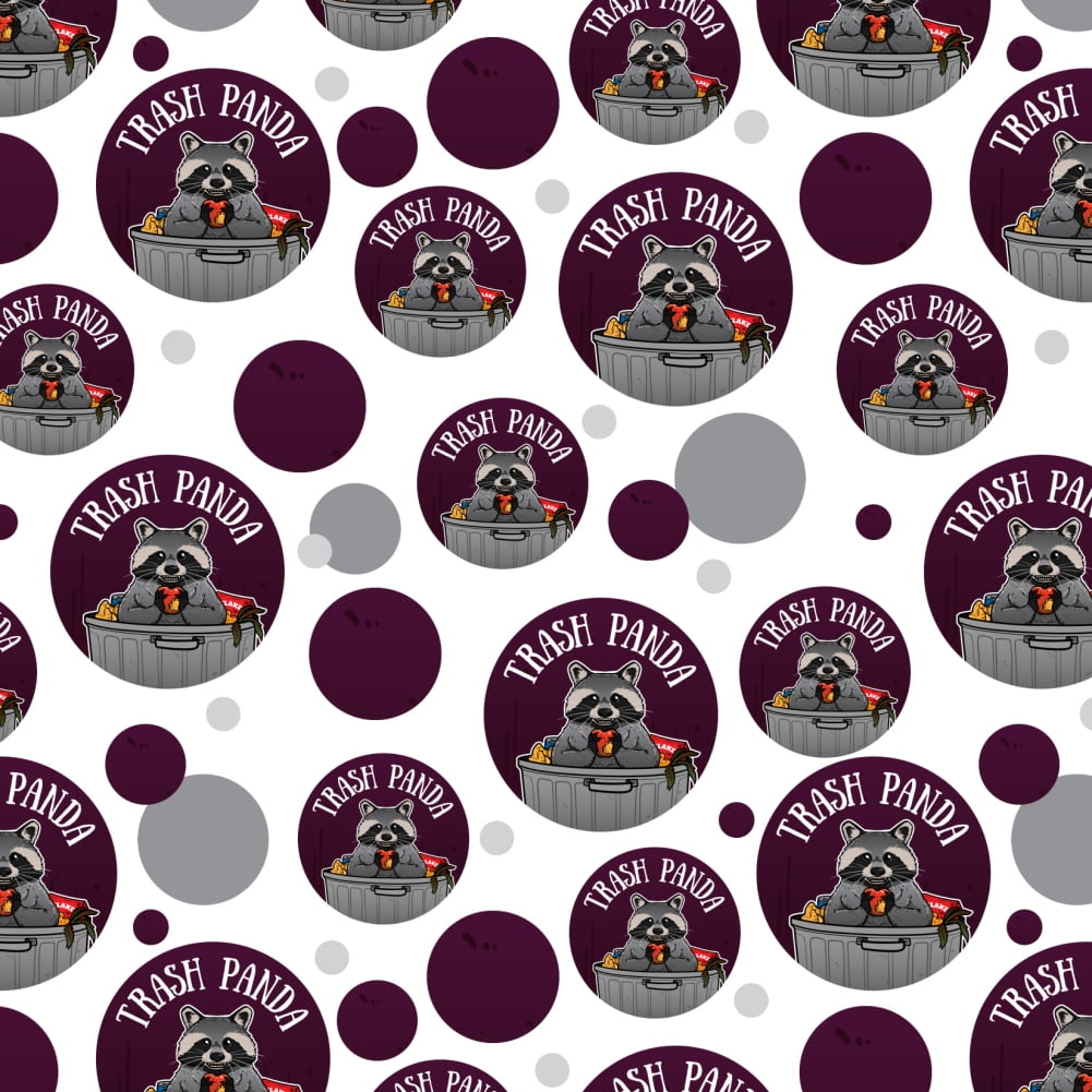 GRAPHICS AND MORE Raccoon Trash Panda in Garbage Premium Gift Wrap Wrapping Paper Roll