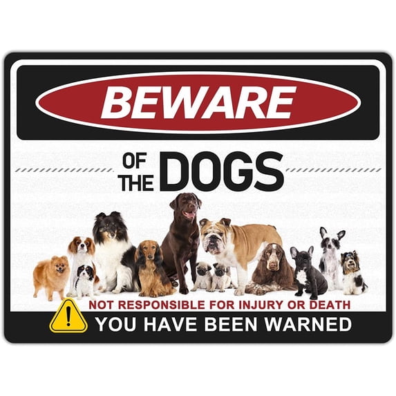 Barnyard Raccoon Raccoon Warning Sign 8x12inch, Beware of Raccoon Metal Signs for Home ...