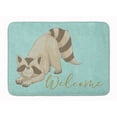 thumbnail image 1 of Raccoon Welcome Machine Washable Memory Foam Mat, 1 of 4