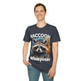 thumbnail image 1 of Raccoon Whisperer - Funny Raccoons Lover Novelty Unisex Softstyle T-Shirt, 1 of 6