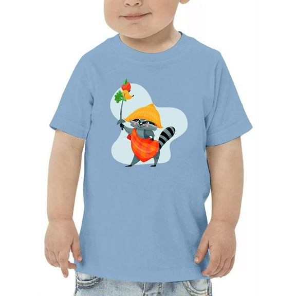 Raccoon With A Sword T-Shirt Toddler -Image by Shutterstock, 4 Toddler